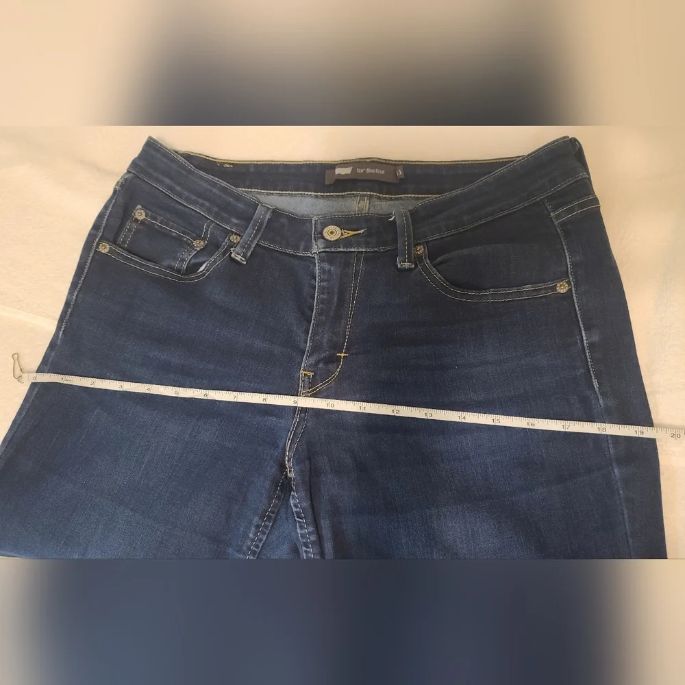 Levi's 518 Bootcut Jeans-Dark Wash Size 11 - Picture 7 of 11